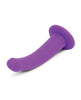 Carica l'immagine nel visualizzatore Galleria, Dildo curvo vibrante in silicone Together Tilt da 6.5 Inch con imbracatura
