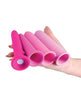Cargue la imagen en el visor de la galería, Set de dilatadores vibratorios INYA Gliders de cuatro piezas, tres velocidades, rosa, apto para el cuerpo