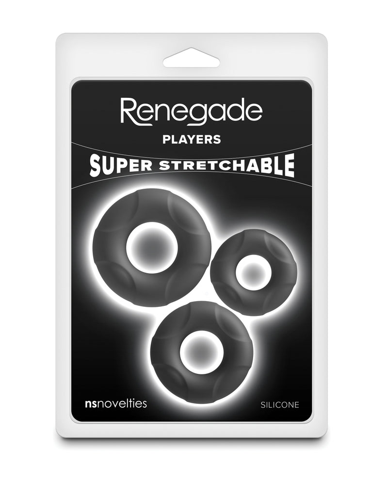 Load image into Gallery viewer, Renegade Players Black Ultra Soft Silicone Custom Grip Sleeves