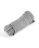 Load image into Gallery viewer, Bound Premium Polyester Rope 50 Feet Long Silver Non Chafing