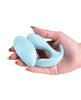 Cargue la imagen en el visor de la galería, Vibrador de braguita de silicona recargable Minnie Pop con control remoto, azul