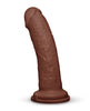 Load image into Gallery viewer, Together 8.5 Curved Realistic Strap On Dildo With Vein Detailing Dark