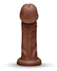 Bild in den Galerie-Viewer laden, Together 9 Inch realistischer Strap-on-Dildo mit dunkler Kurve und Adern