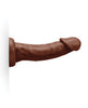 Bild in den Galerie-Viewer laden, Together 9 Inch realistischer Strap-on-Dildo mit dunkler Kurve und Adern