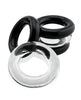 Load image into Gallery viewer, Hunky Junk Jacker Super Stretch Cockring 5 Pack Set With Storage Tube