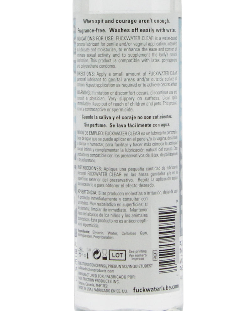 Cargue la imagen en el visor de la galería, Fuck Agua Clara H2O - Botella de 16 oz