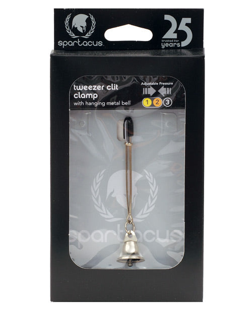 Load image into Gallery viewer, Spartacus Adjustable Tweezer Bell Clit Clamp