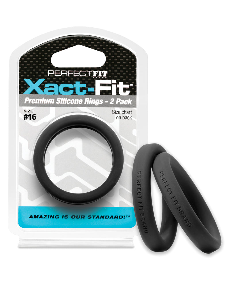 Carregar imagem no visualizador da Galeria, Perfect Fit Xact Fit #16 - Preto Pacote com 2