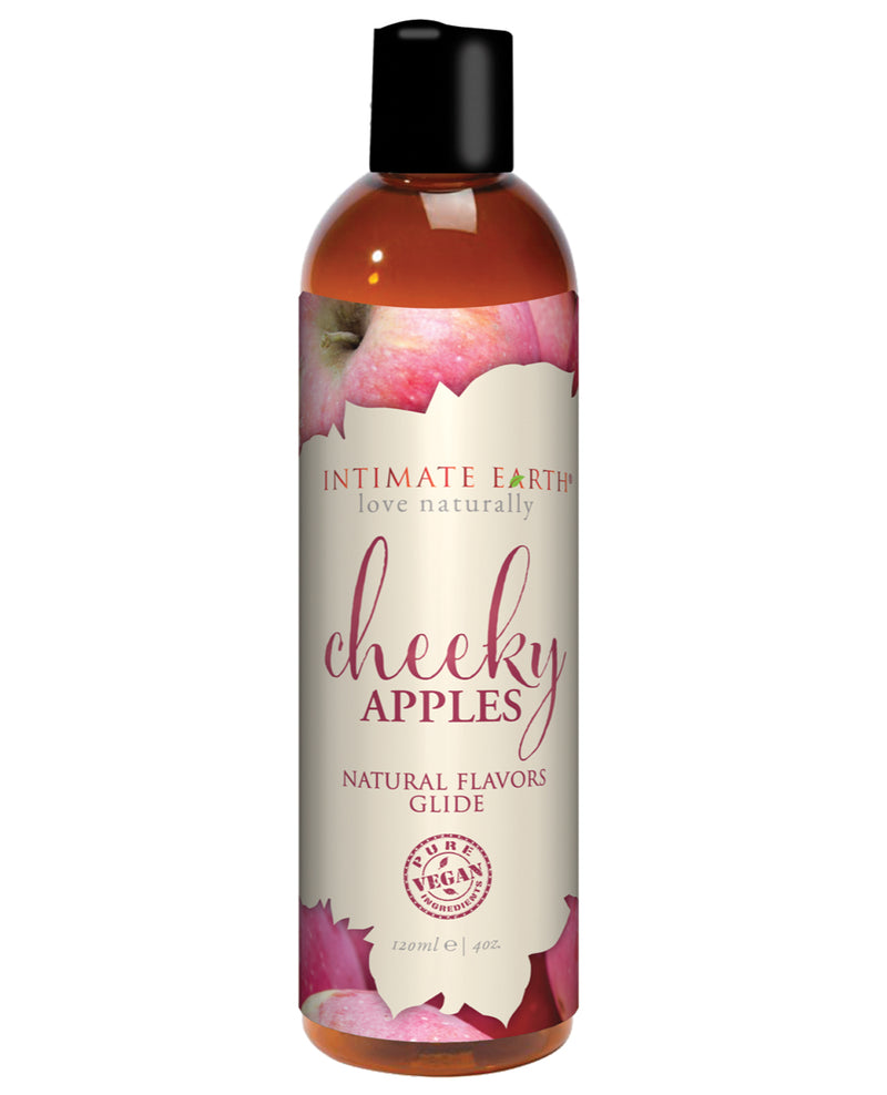 Cargue la imagen en el visor de la galería, Intimate Earth Sabores Naturales Glide - 120 ml Manzanas Traviesas