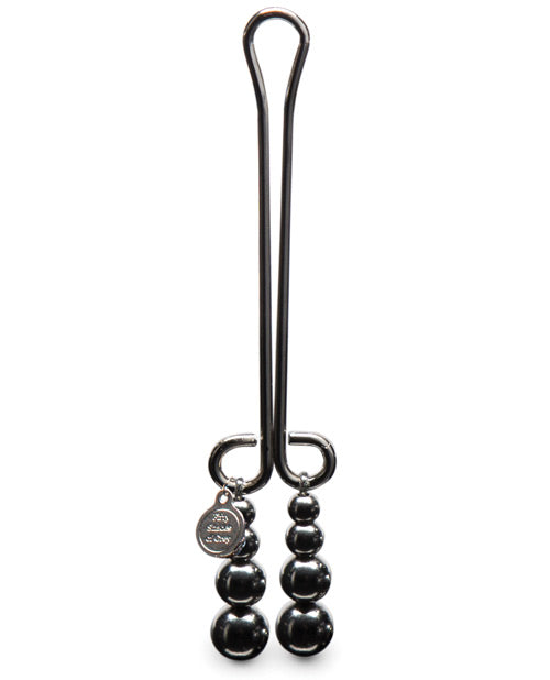 Cargue la imagen en el visor de la galería, Fifty Shades Darker Just Sensation Beaded Clitoral Clamp