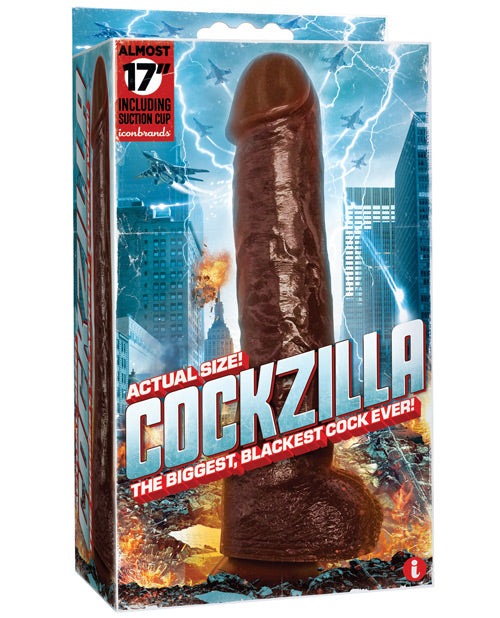 Załaduj obraz do przeglądarki galerii, Icon Męski Cockzilla - Czarny