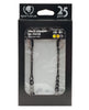 Load image into Gallery viewer, Spartacus Adjustable Black Tweezer Nipple Clamps With Chain