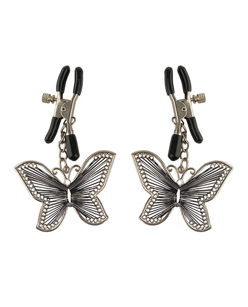 Load image into Gallery viewer, Fetish Fantasy Series Butterfly Nipple Clamps