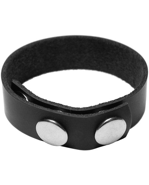 Indlæs billede i gallerifremviser, KinkLab Læder 3 Snap Cock Ring