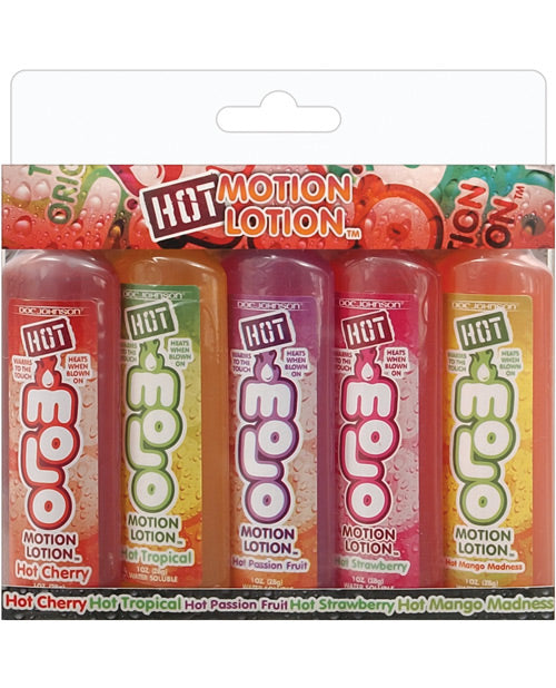 Afbeelding laden in Galerijviewer, Hot Motion Lotion Kit - 1 oz Asst. Flavors Pack of 5