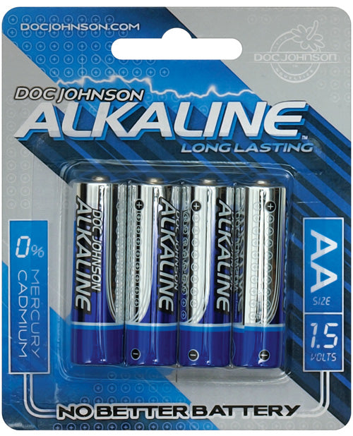 Load image into Gallery viewer, Doc Johnson Alkaline Batteries - AA 4 Pack