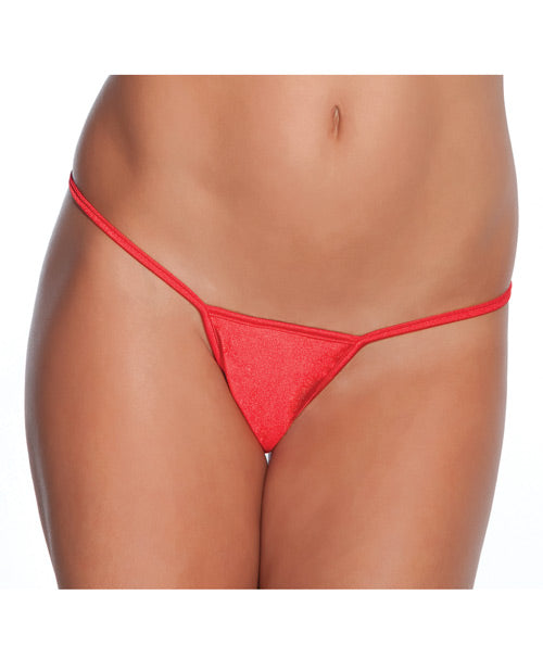 Charger l'image dans la visionneuse de la galerie, Low Rise Lycra G-String Red XL
