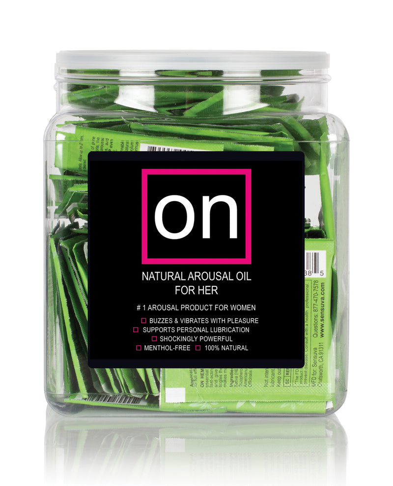 Charger l'image dans la visionneuse de la galerie, ON Hemp Oil Infused Female Arousal Oil - Tub of 75 Single Use Ampoule