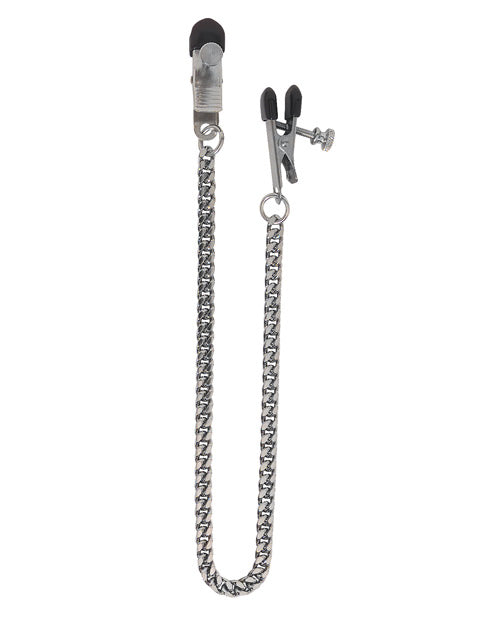 Load image into Gallery viewer, Spartacus Adjustable Broad Tip Clamps - Jewel Chain