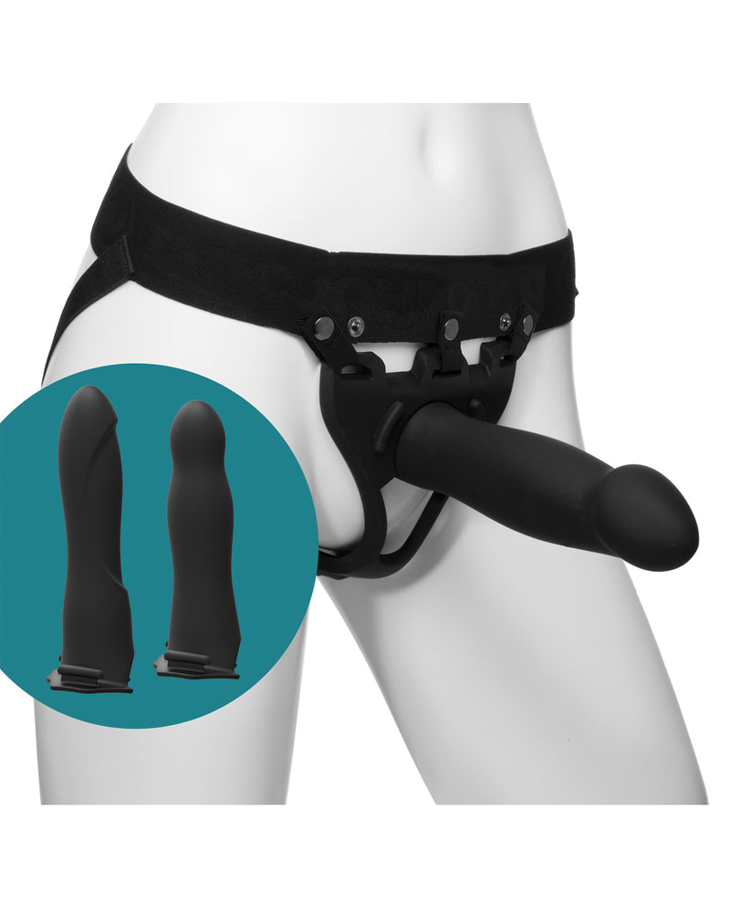 Carica l'immagine nel visualizzatore Galleria, Body Extensions Be Ready 4 Piece Strap On Set