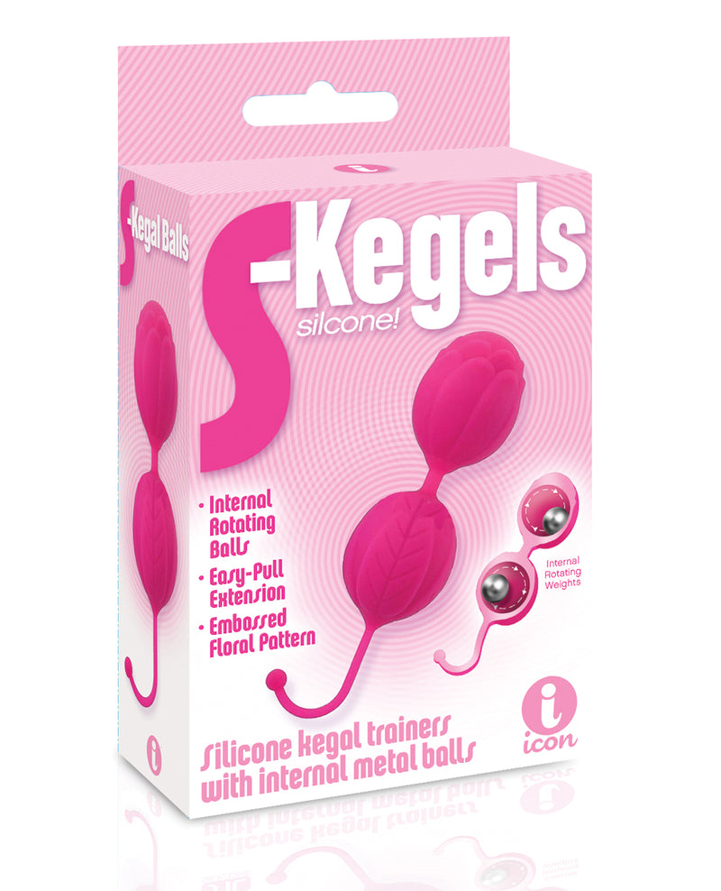 Bild in den Galerie-Viewer laden, Die 9's S-Kegel Silikonkugeln - Pink