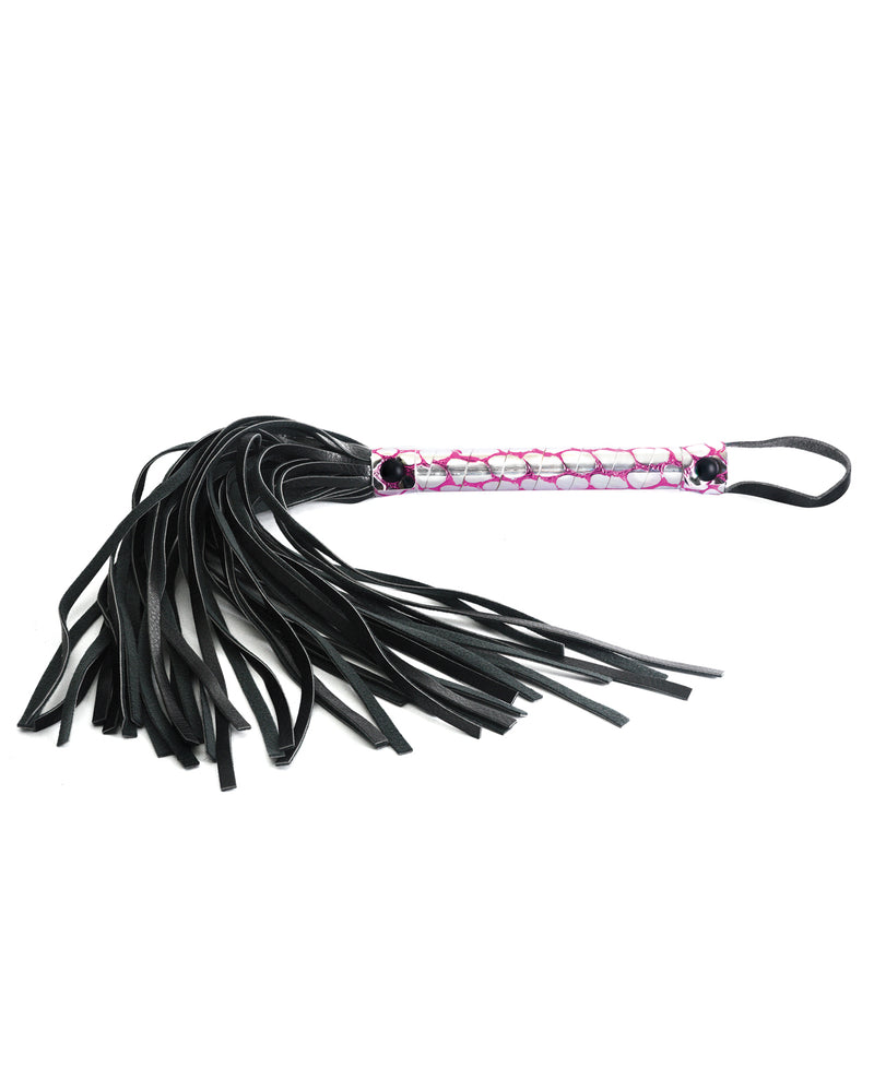 Φόρτωση εικόνας στο πρόγραμμα προβολής Gallery, Spartacus Faux Leather Flogger - Pink