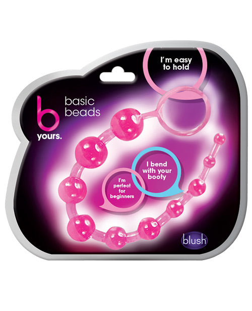 Load image into Gallery viewer, Blush B Yours Basic Anal Beads Pink For Beginners And Explorers