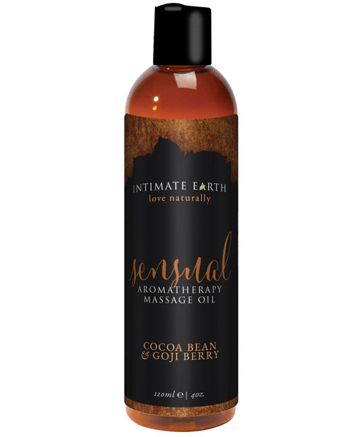 Load image into Gallery viewer, Intimate Earth Sensual Massage Oil - 120 ml Cocoa Bean & Gogi Berry