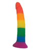 Bild in den Galerie-Viewer laden, Rainbow 7" Strap On Dildo w/Harness