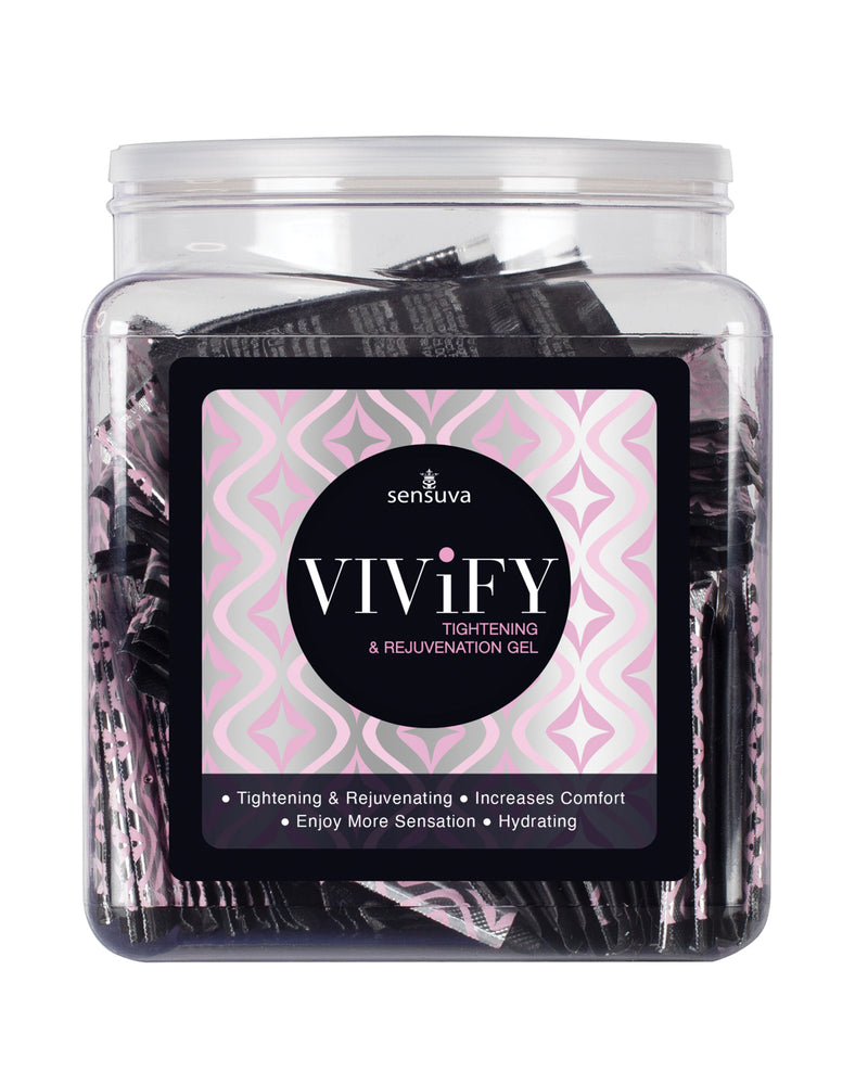 Cargue la imagen en el visor de la galería, Vivify Tightening & Rejuvenation Gel - Tub of 100 Single Use Packet