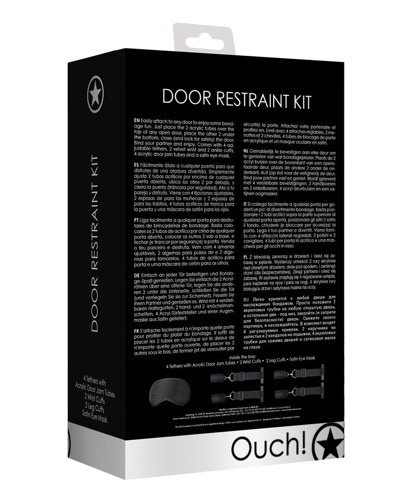 Load image into Gallery viewer, Shots Ouch Door Restraint Kit - Black