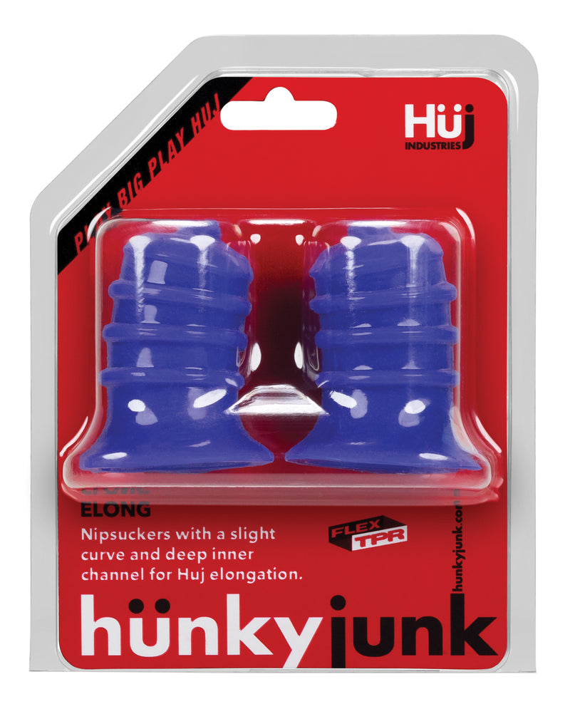 Load image into Gallery viewer, Hunky Junk Elong Nipsuckers - Cobalt
