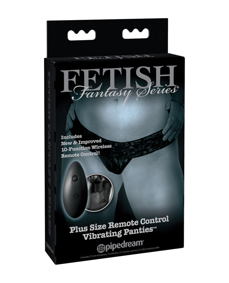Load image into Gallery viewer, Fetish Fantasy Limited Edition Remote Control Vibrating Panties - Plus Size