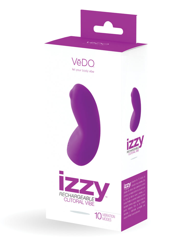 Cargue la imagen en el visor de la galería, VeDO Izzy Rechargeable Clitoral Vibe - Violet Vixen