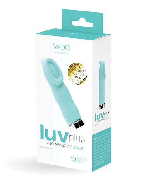 Φόρτωση εικόνας στο πρόγραμμα προβολής Gallery, VeDO Luv Plus Rechargeable Vibe - Tease Me Turquoise
