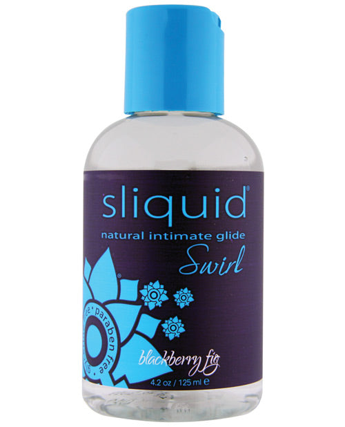 Φόρτωση εικόνας στο πρόγραμμα προβολής Gallery, Sliquid Naturals Swirl Lubricant - 4.2 oz Blackberry Fig