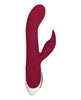 Cargue la imagen en el visor de la galería, Evolved Inflatable Bunny Dual Stim Rechargeable - Burgundy