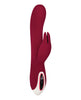Cargue la imagen en el visor de la galería, Evolved Inflatable Bunny Dual Stim Rechargeable - Burgundy