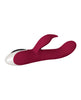 Cargue la imagen en el visor de la galería, Evolved Inflatable Bunny Dual Stim Rechargeable - Burgundy