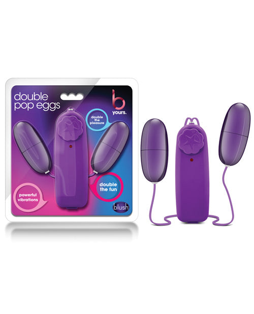 Cargue la imagen en el visor de la galería, Blush B Yours Double Pop Eggs - Plum