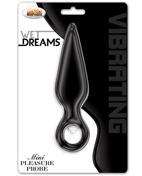 Încărcați imaginea în vizualizatorul Galerie, Sondă mică de plăcere vibratoare Wet Dreams - Negru