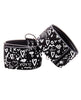 Charger l'image dans la visionneuse de la galerie, Shots Ouch Love Street Art Fashion Printed Ankle Cuffs - Black