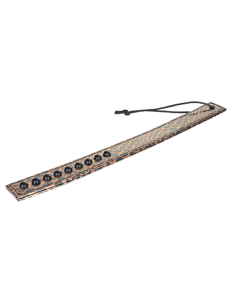 Load image into Gallery viewer, Spartacus Faux Leather Paddle - Gold
