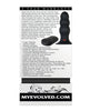 Afbeelding laden in Galerijviewer, Evolved Kong Rechargeable Anal Plug - Black