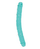 Încărcați imaginea în vizualizatorul Galerie, Shots RealRock Crystal Clear 13" Double Dildo - Turquoise