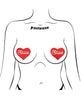 Cargue la imagen en el visor de la galería, Pastease Premium Heart Snack - Red O/S
