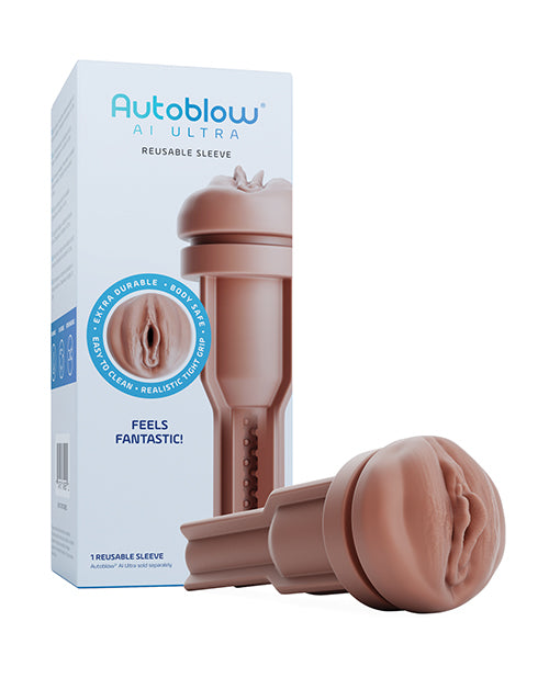 Indlæs billede i gallerifremviser, Autoblow AI Ultra Vagina Sleeve - Brown