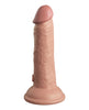 Cargue la imagen en el visor de la galería, King Cock Elite 6" Pene de silicona de doble densidad - Claro