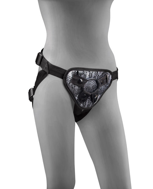 Cargue la imagen en el visor de la galería, Steamy Shades Classic Harness - Black/White