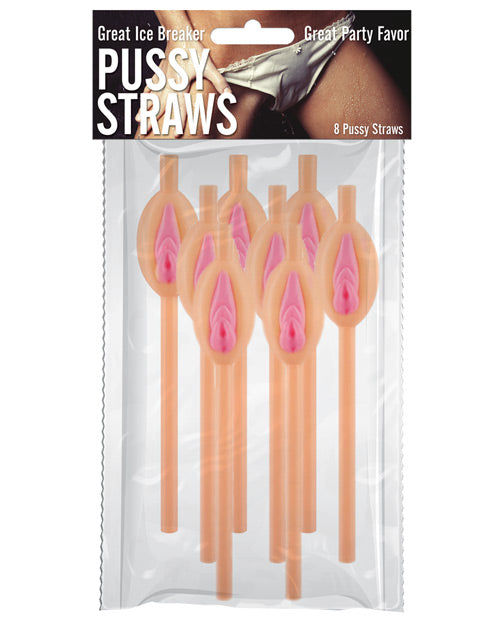 Charger l'image dans la visionneuse de la galerie, Pussy Straws - Pack of 8
